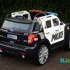 Kidz Auto Ride On Police Car - Back