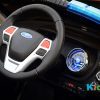 Kidz Auto Ride On Police Car - Steering Wheel